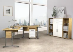 Regal Eiche Artisan Nachbildung B/H/T: ca. 41x123,5x35,5 cm