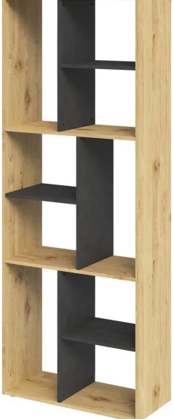 Regal Eiche Artisan Nachbildung B/H/T: ca. 186x71x33 cm