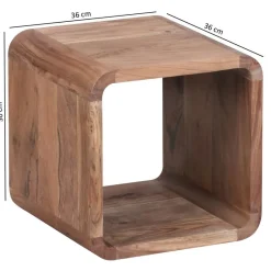 Regal 2er-Set. natur
