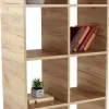 Regal Fontana Eiche Kraft Nachbildung B/H/T: ca. 73x145x35 cm
