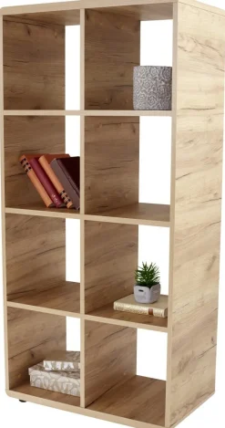 Regal Fontana Eiche Kraft Nachbildung B/H/T: ca. 73x145x35 cm