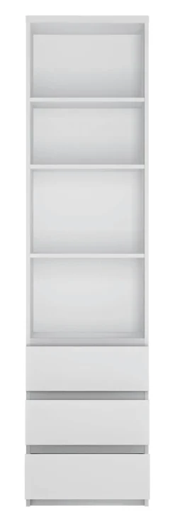 Regal Fribo Alpinweiß Spanplatte B/H/T: ca. 50x200x40 cm