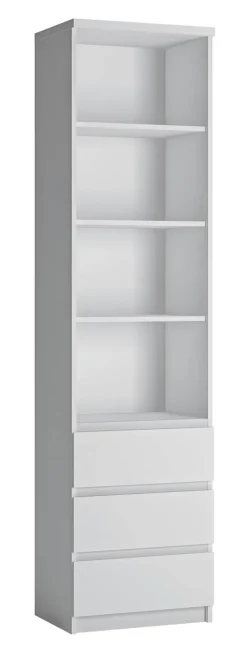 Regal Fribo Alpinweiß Spanplatte B/H/T: ca. 50x200x40 cm