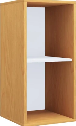 Regal Lona I buche weiß B/H/T: ca. 35x74x37 cm