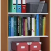 Regal Lona XL ohne Türen buche Nachbildung weiß B/H/T: ca. 70x110x37 cm