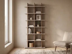 Regal Navas 20A Eiche Artisan Nachbildung Kaschmir B/H/T: ca. 80x173x25 cm