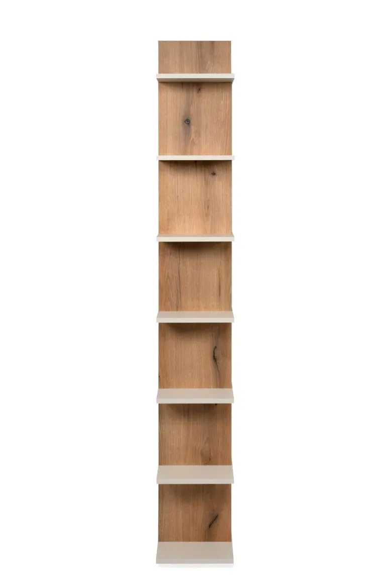 Regal Navas 20A Eiche Artisan Nachbildung Kaschmir B/H/T: ca. 80x173x25 cm