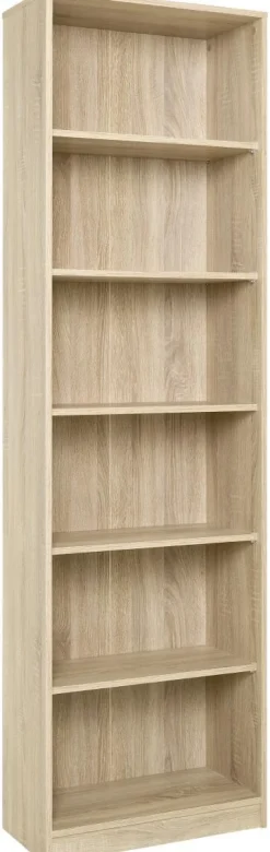Regal Peggy 7 Eiche Sonoma Nachbildung B/H/T: ca. 58x200x28 cm