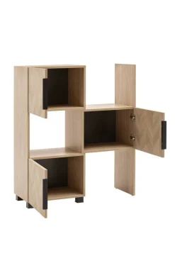 Regal Piazza Eiche Nachbildung B/H/T: ca. 78x101,6x34,7 cm
