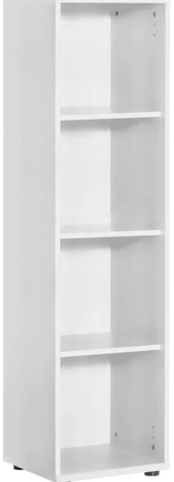Regal Serie 200 perlweiß B/H/T: ca. 39,3x146,9x34,5 cm