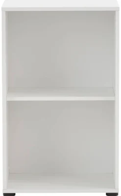 Regal Serie 400 perlweiß Optik B/H/T: ca. 50,9x83,6x41 cm