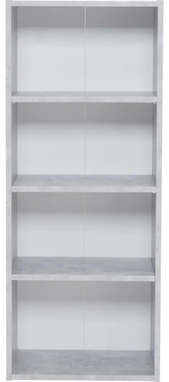 Regal Step 3 Beton Optik weiß B/H/T: ca. 41,5x102x25 cm