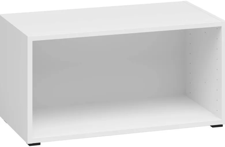 Regal System 64 weiß matt B/H/T: ca. 64x32x33 cm