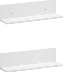 Regal Torge 2er-Set weiß matt B/H/T: ca. 60x15,7x17,3 cm
