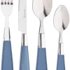 RENBERG Besteckset Brinny grey grau Edelstahl 24 tlg.