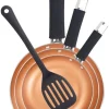 RENBERG Bratpfannenset ROYCE REECO bronze Aluminium 4 tlg.
