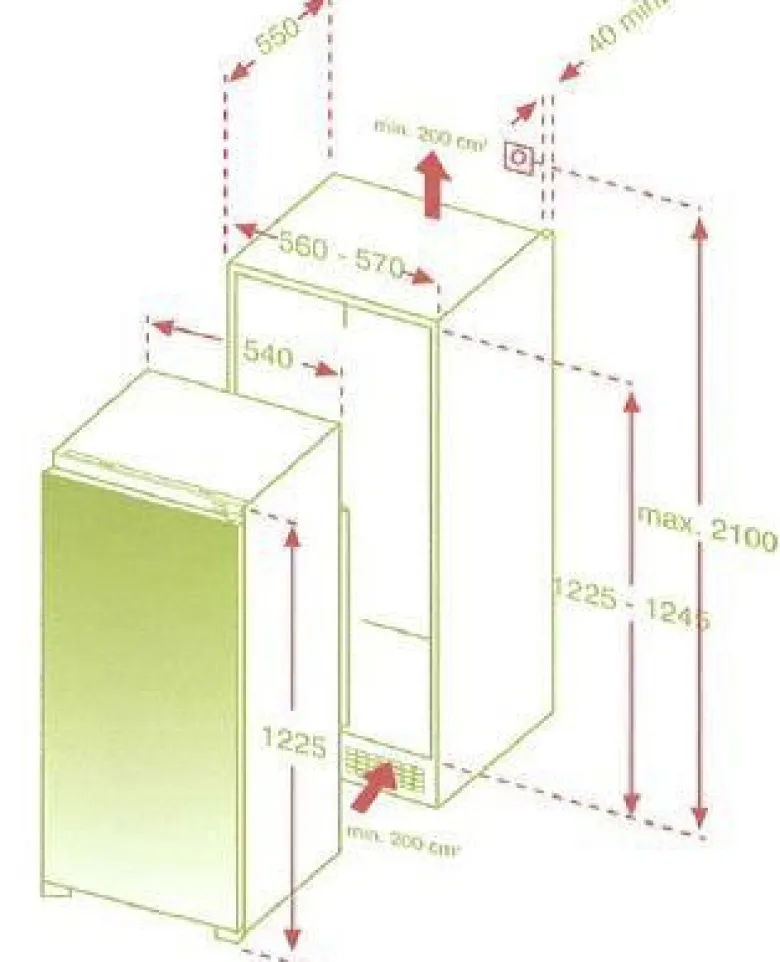 Respekta Doppelblock Premium weiß hochglänzend B/H/T: ca. 320x200x60 cm