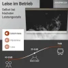 Respekta Dunstabzugshaube CH89060S schwarz B/H/T: ca. 59,5x73,5x37,8 cm