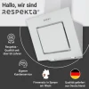 Respekta Dunstabzugshaube CH22010WBZ weiß Metall B/H/T: ca. 60x73,9x34 cm