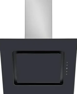 Respekta Dunstabzugshaube CH99040-60S schwarz Glas Edelstahl B/H/T: ca. 59,5x45,5x42,3 cm