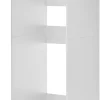 Respekta Hauswirtschaftsraum-Set Clara weiß matt B/H/T: ca. 117,4x200x67,6 cm