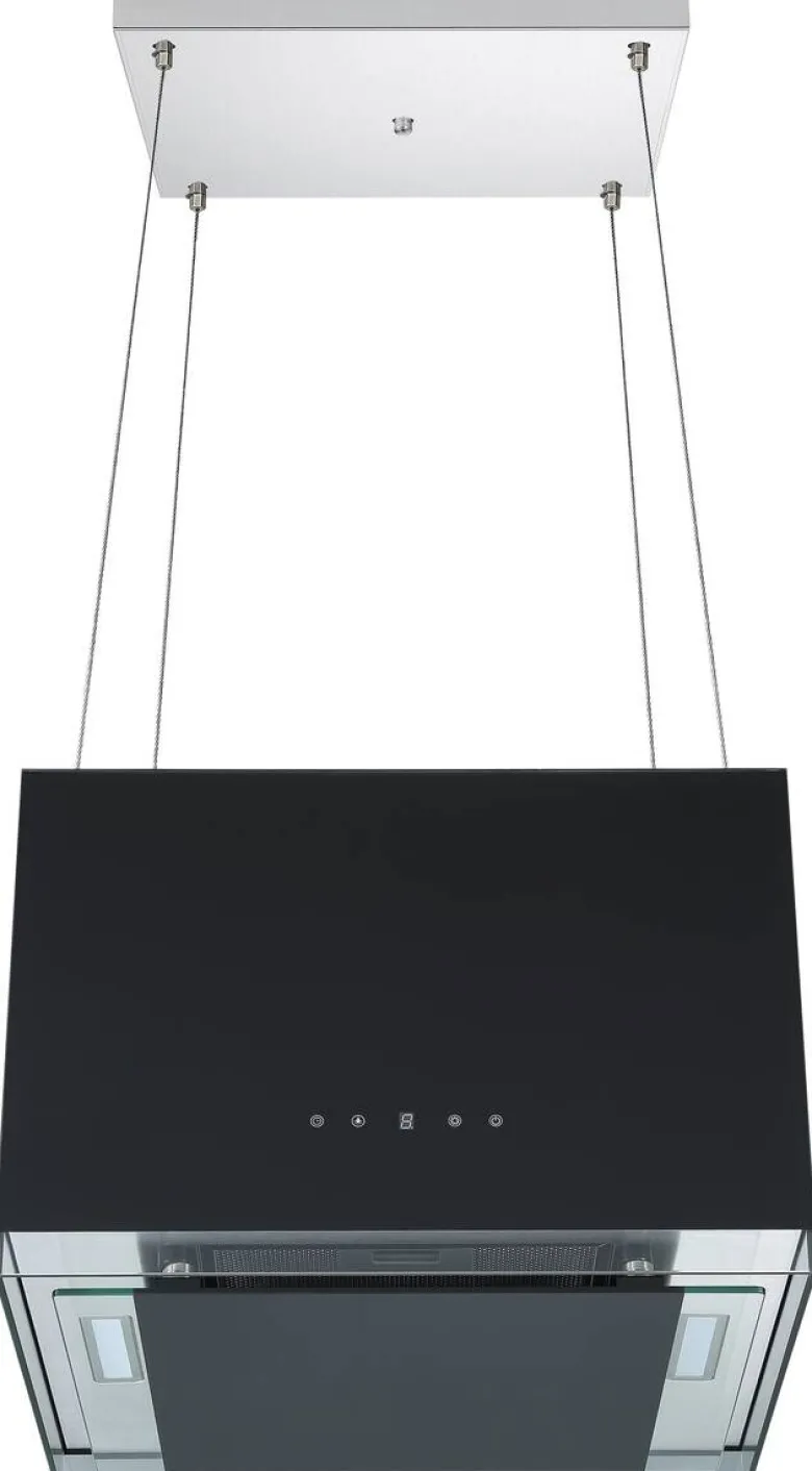 Respekta Inselküche Gabriel grau Hochglanz B/H/T: ca. 290x200x60 cm