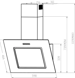 Respekta Küchenblock Premium weiß hochglänzend B/H/T: ca. 280x200x60 cm