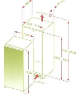 Respekta Küchenblock Premium weiß matt B/H/T: ca. 300x211x60 cm