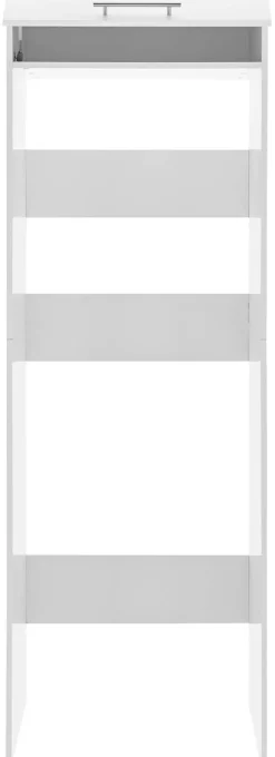 Respekta Waschmaschinenumbauschrank Clara weiß matt B/H/T: ca. 67,4x200x67,6 cm
