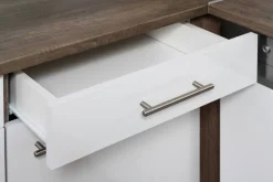 Respekta Winkelküche KBL370EYWMISGKE weiß B/H/T: ca. 370x205x172 cm