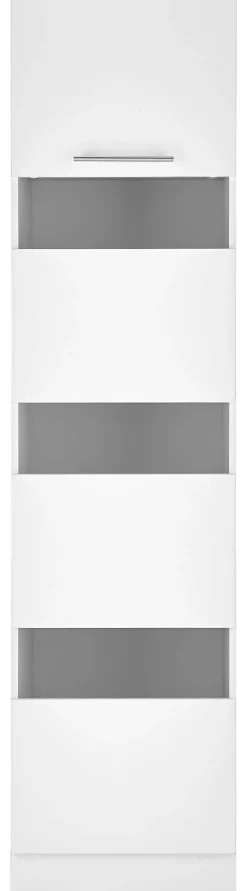 Respekta Wäscheschrank Clara weiß matt B/H/T: ca. 50x200x67,6 cm