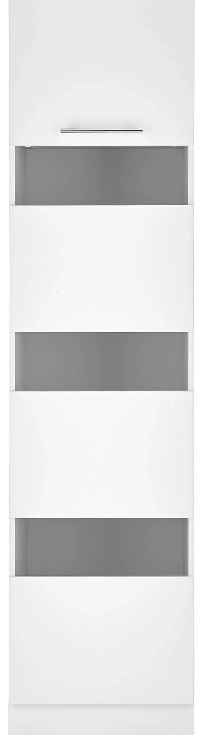 Respekta Wäscheschrank Clara weiß matt B/H/T: ca. 50x200x67,6 cm