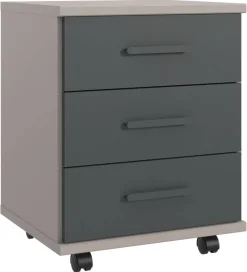 Rollcontainer Bahamas Sahara grau B/H/T: ca. 46x58x40 cm