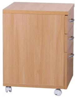 Rollcontainer braun Spanplatte B/H/T: ca. 40x60x45 cm