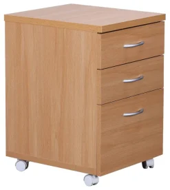 Rollcontainer braun Spanplatte B/H/T: ca. 40x60x45 cm