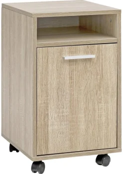 Rollcontainer braun Spanplatte B/H/T: ca. 33x60x38 cm