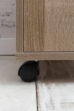Rollcontainer braun Spanplatte B/H/T: ca. 33x60x38 cm