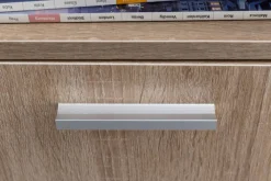 Rollcontainer braun Spanplatte B/H/T: ca. 33x60x38 cm