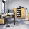 Rollcontainer 4251-564 Eiche Grand-Son Nachbildung Graphit B/H/T: ca. 42x61x49 cm