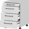 Rollcontainer 4251-69 Lichtgrau B/H/T: ca. 42x61x49 cm