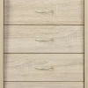 Rollcontainer Novi Eiche Sonoma Nachbildung B/H/T: ca. 40x65x36 cm