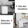 Rollcontainer 924-006WT weiß B/H/T: ca. 39x59x48 cm