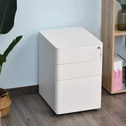 Rollcontainer 924-006WT weiß B/H/T: ca. 39x59x48 cm