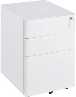 Rollcontainer 924-006WT weiß B/H/T: ca. 39x59x48 cm