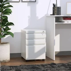 Rollcontainer 924-024WT weiß B/H/T: ca. 39x60x48 cm