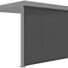 Rollo anthrazit Aluminium B/H/L: ca. 8,5x231,5x371 cm