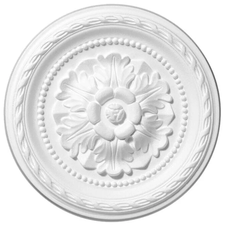 Rosette weiß D: ca. 30 cm