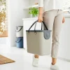Rotho Abfalleimer ALBULA Cappuccino B/H/L: ca. 23,5x34x40 cm