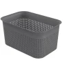 Rotho Aufbewahrungsbox anthrazit B/H/L: ca. 18x13x26 cm