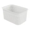 Rotho Aufbewahrungsbox weiß B/H/L: ca. 26x18x13 cm